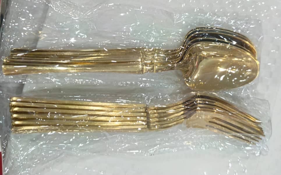 Gold Cutlery